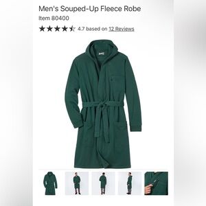 Duluth Trading Men’s Souped Up Fleece Robe XL